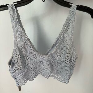 Aerie lace bralette in light blue :)